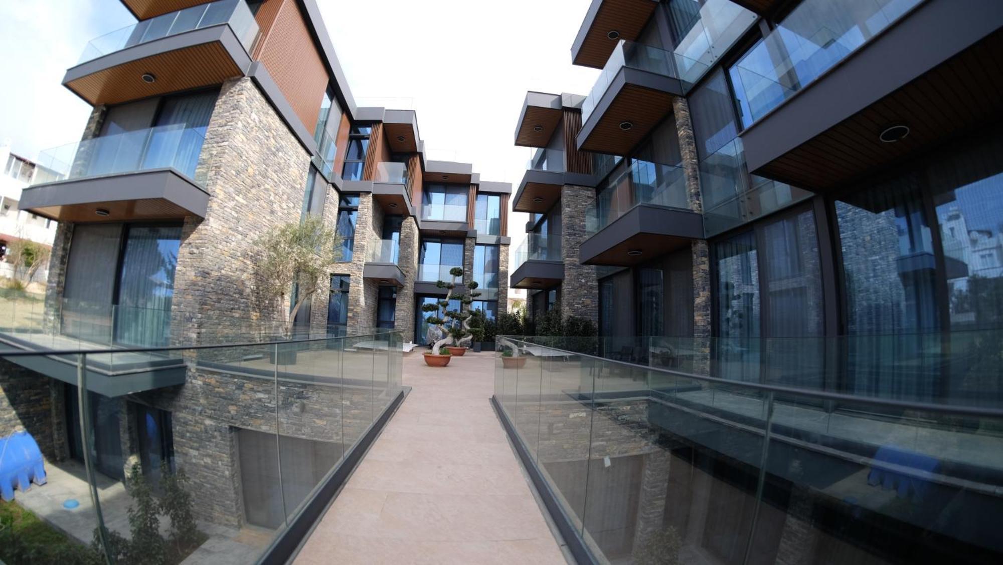 Bodrum Ada Apart Otel Turgutreis 무글라 외부 사진