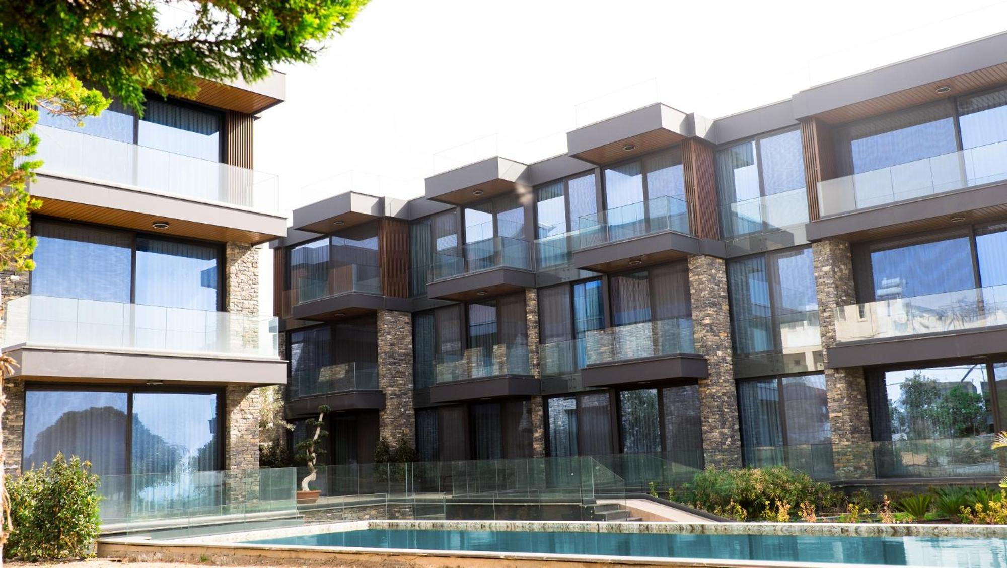 Bodrum Ada Apart Otel Turgutreis 무글라 외부 사진