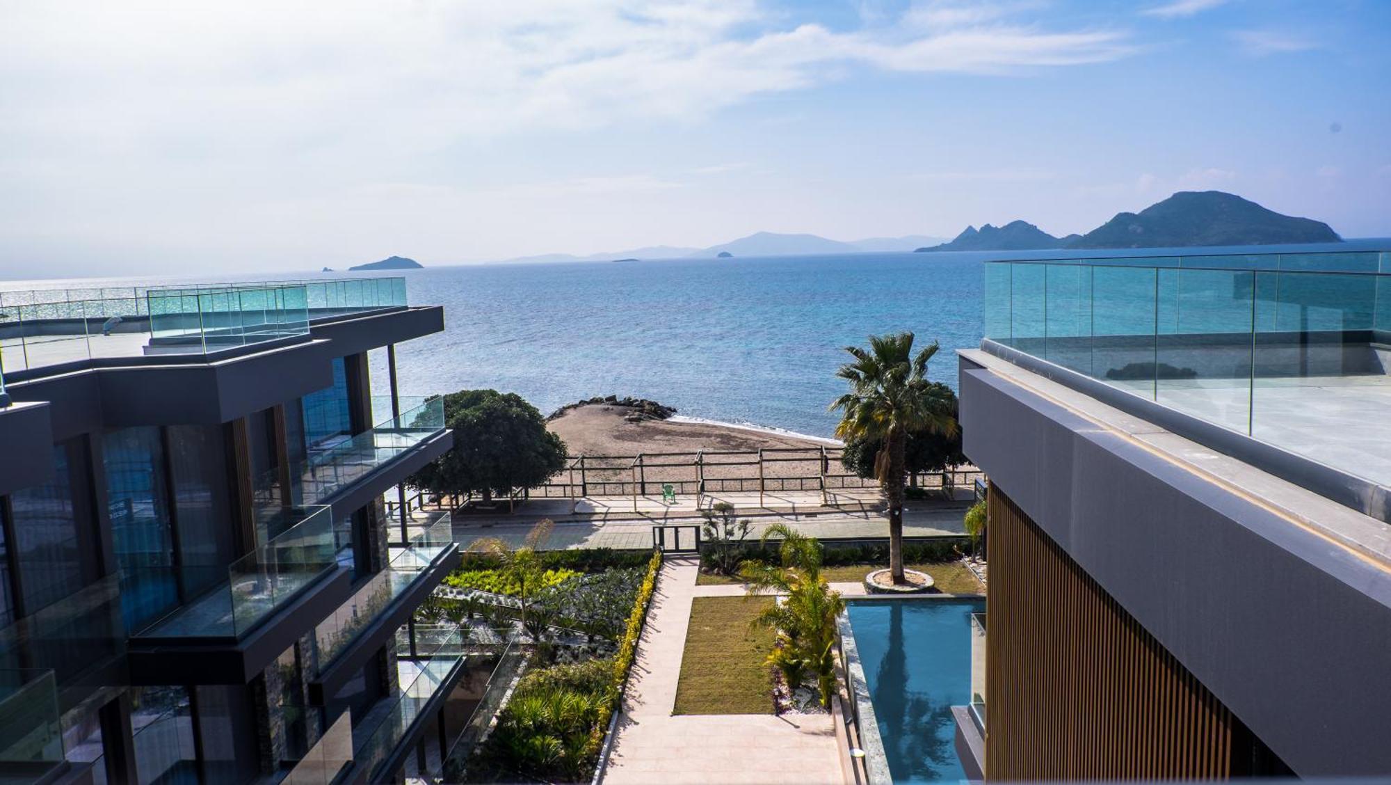 Bodrum Ada Apart Otel Turgutreis 무글라 외부 사진